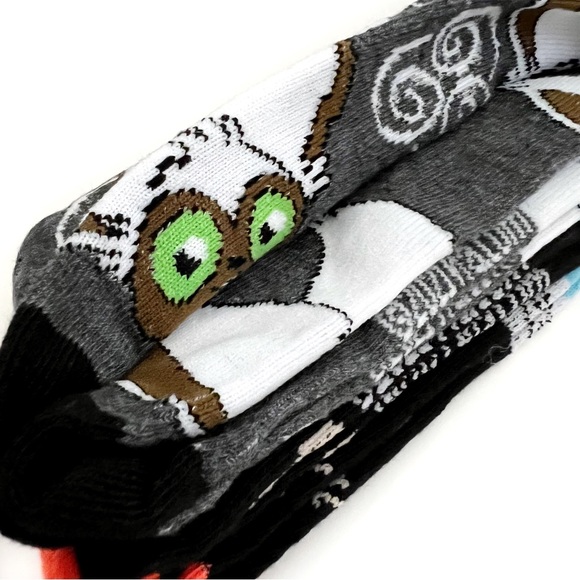 Nickelodeon Avatar The Last Airbender Aang Appa Momo Crew Socks Mens Womens - Picture 6 of 7